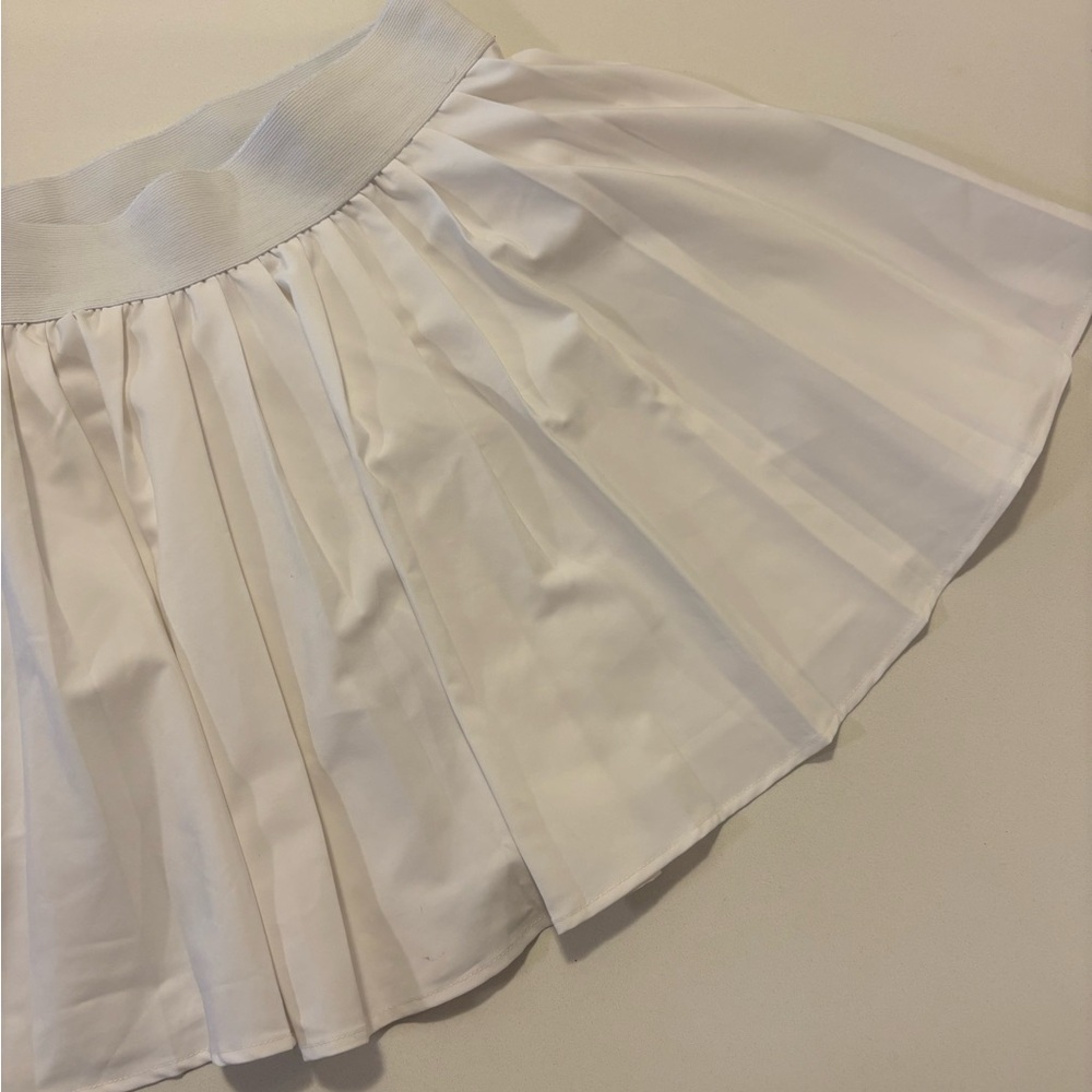 White Tennis Skirt
